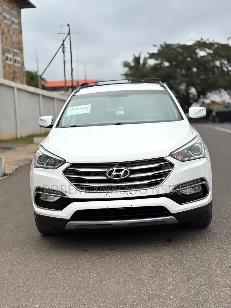 Hyundai Santa Fe Limited Ultimate AWD 2018 White