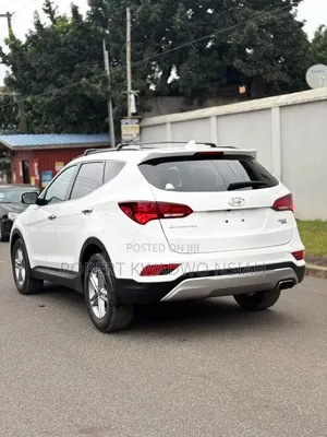 Hyundai Santa Fe Limited Ultimate AWD 2018 White