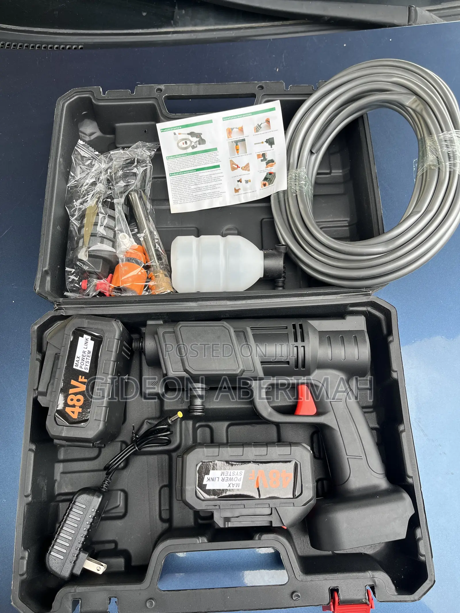 Cordless Portable Pressure (Gun) Washer
