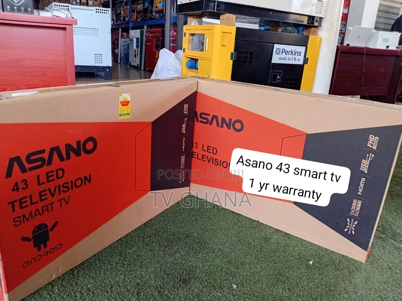Asano 43 Inch Smart TV – Full HD LED Display, Powerful Sound 43 TVS