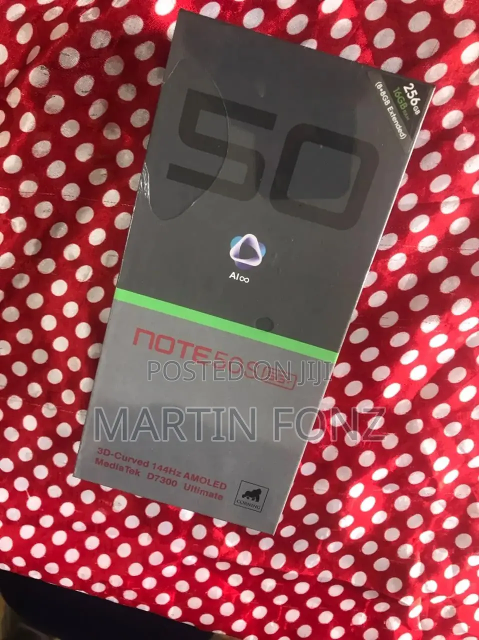 New Infinix Note 50s 256 GB Blue