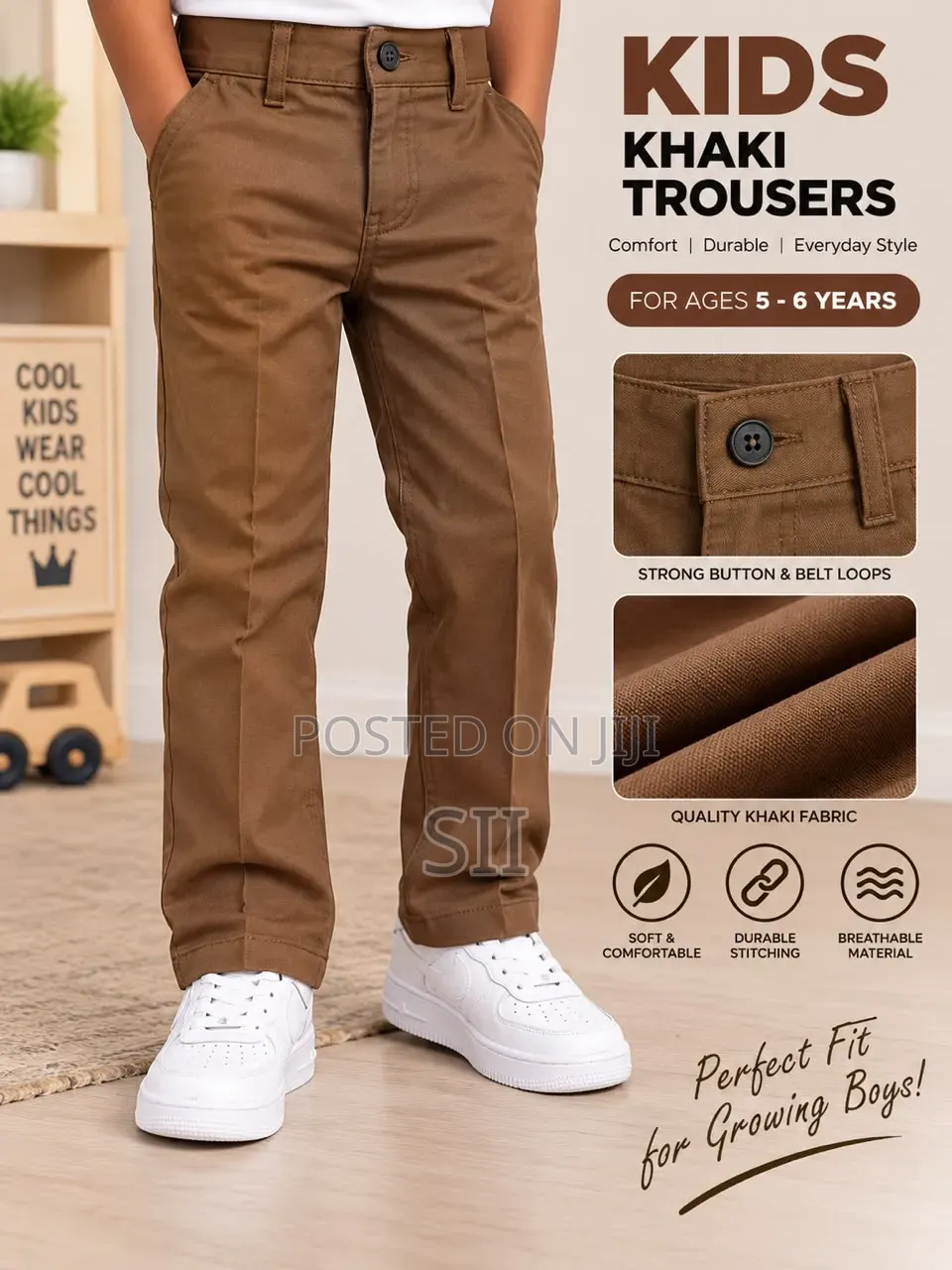 Kids Khaki Available in Stock