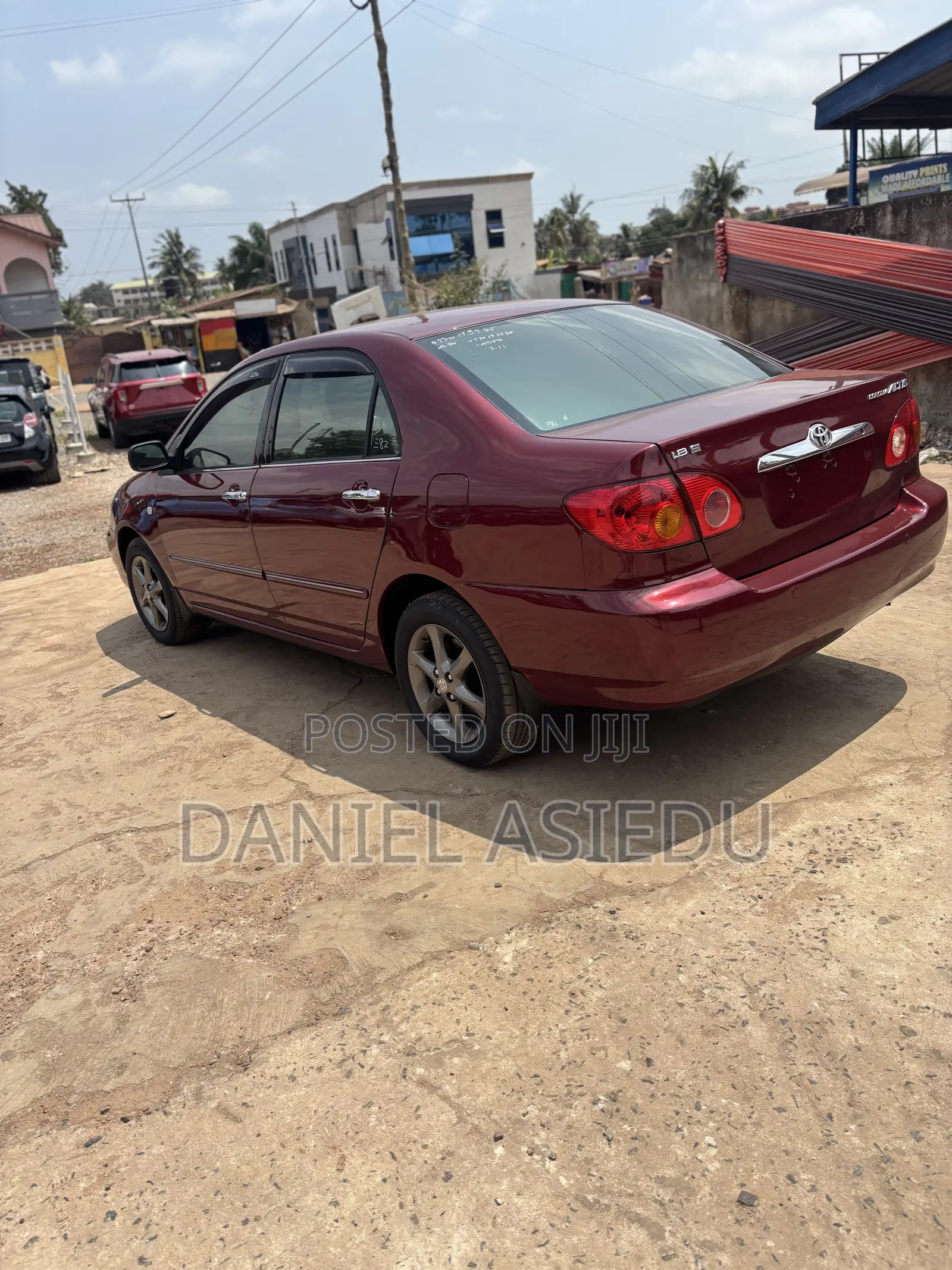 Toyota Corolla Verso 1.8 VVT-i 2008 Red