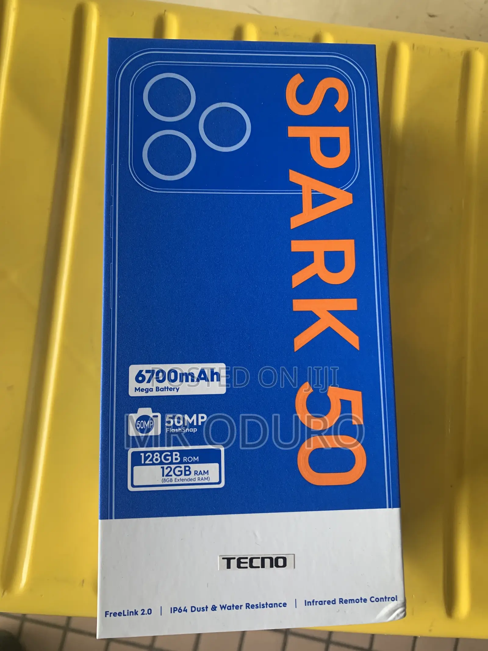 New Tecno Spark 50 128 GB Blue