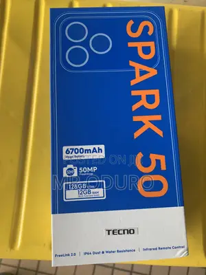 New Tecno Spark 50 128 GB Blue