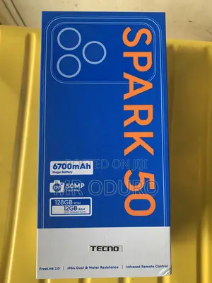New Tecno Spark 50 128 GB Blue