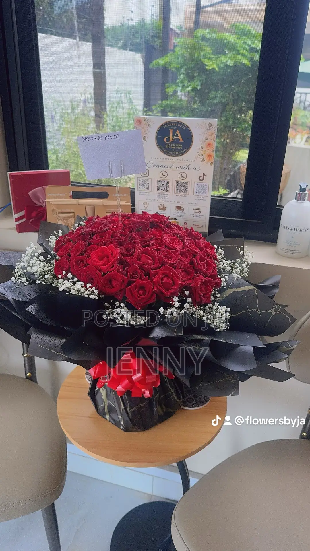 12 Fresh Red Roses Bouquet – Same-Day Delivery