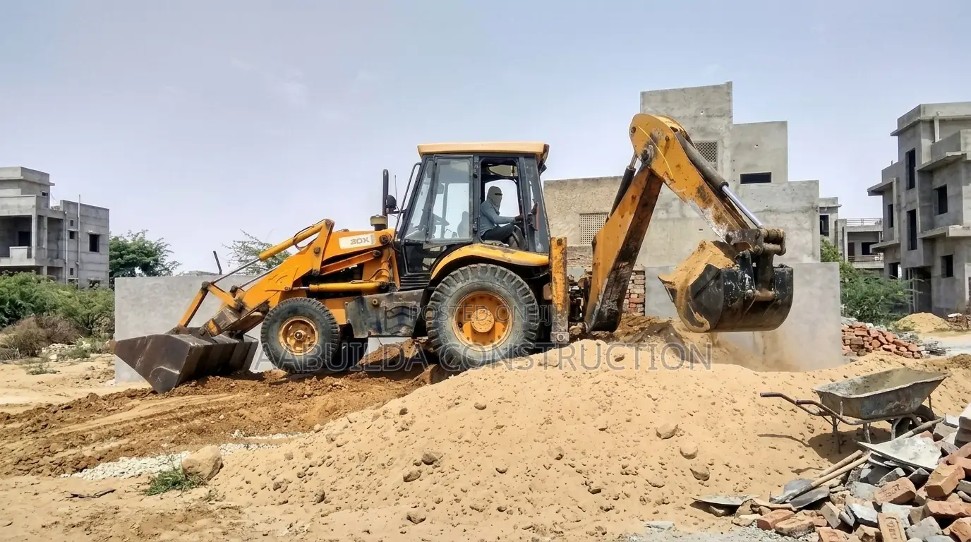 Backhoe Loader (Excavator) for Rent in Dzorwulu