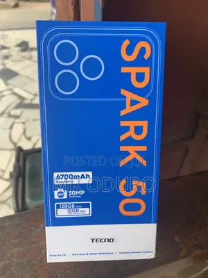 New Tecno Spark 50 128 GB Orange