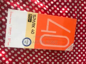 New Tecno Spark 40 Pro+ 256 GB Black