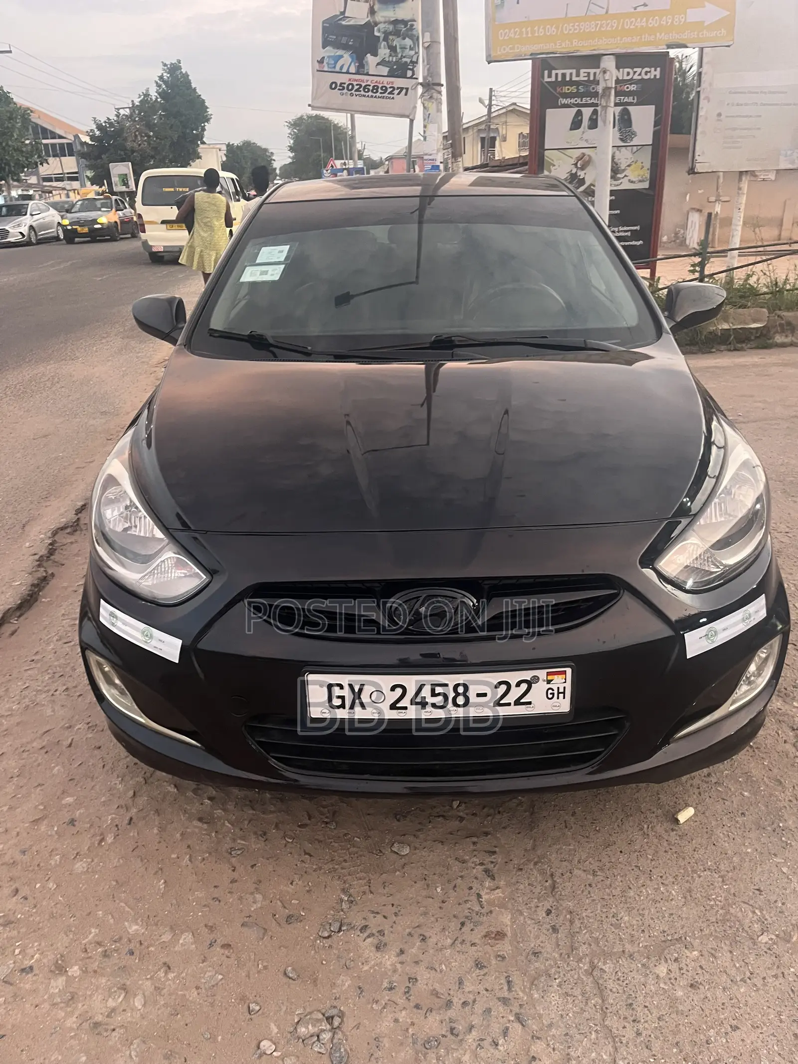 Hyundai Accent 2013 Black