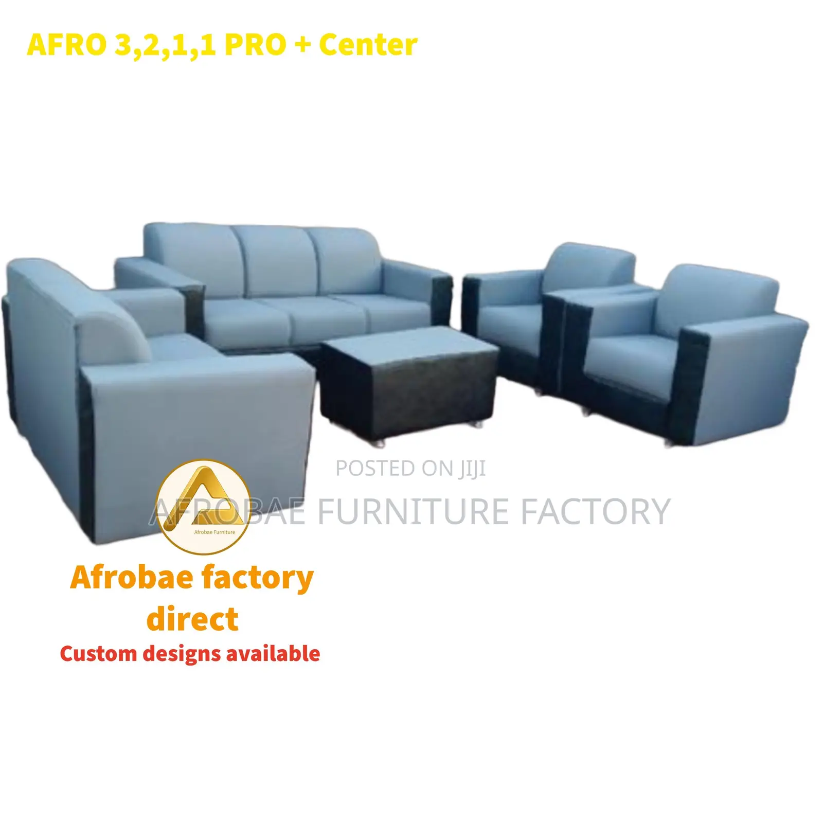 AFRO 3,2,1,1 PRO Full Set Sofa Chairs