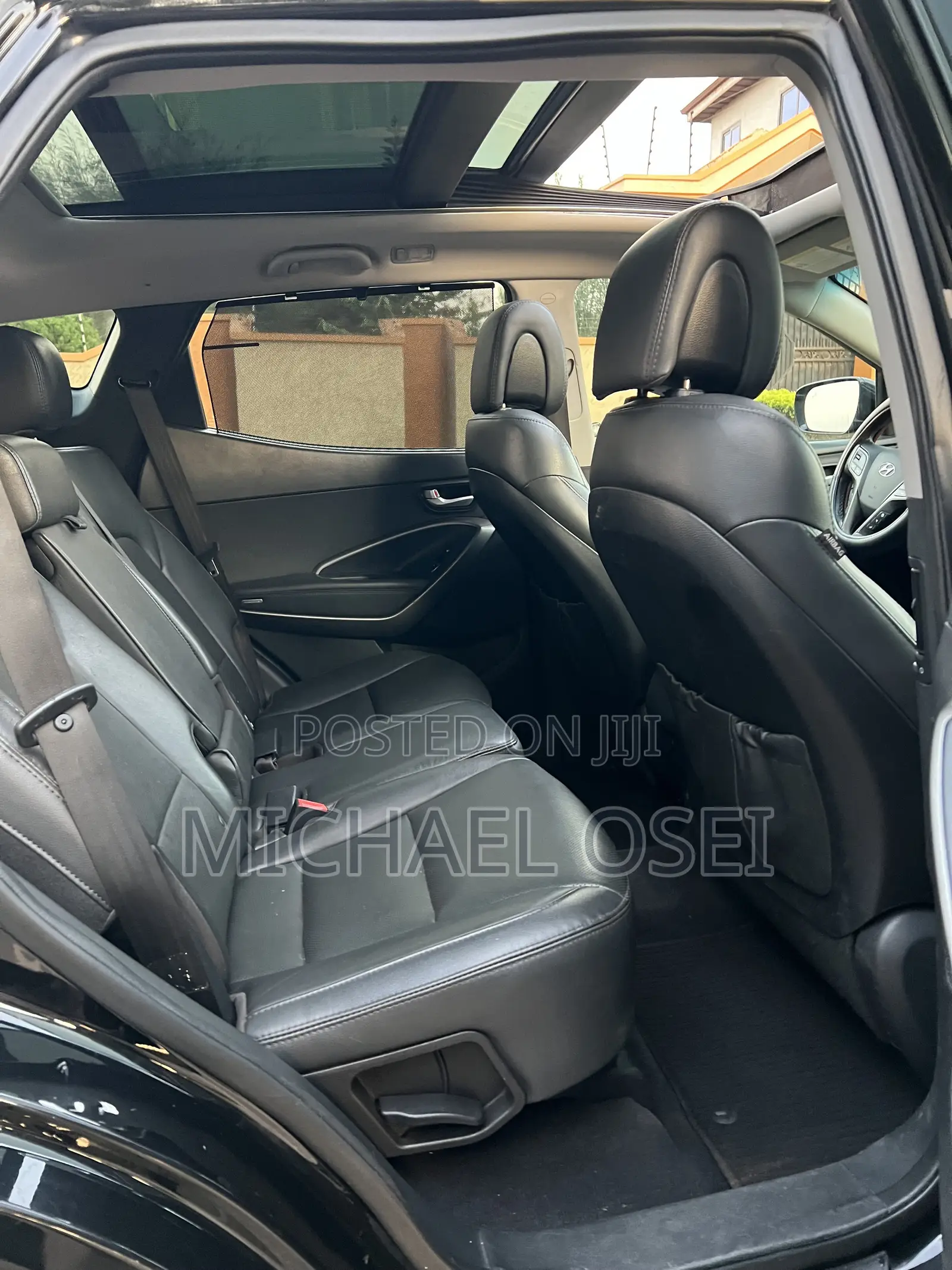 Hyundai Santa Fe SE AWD 2016 Black
