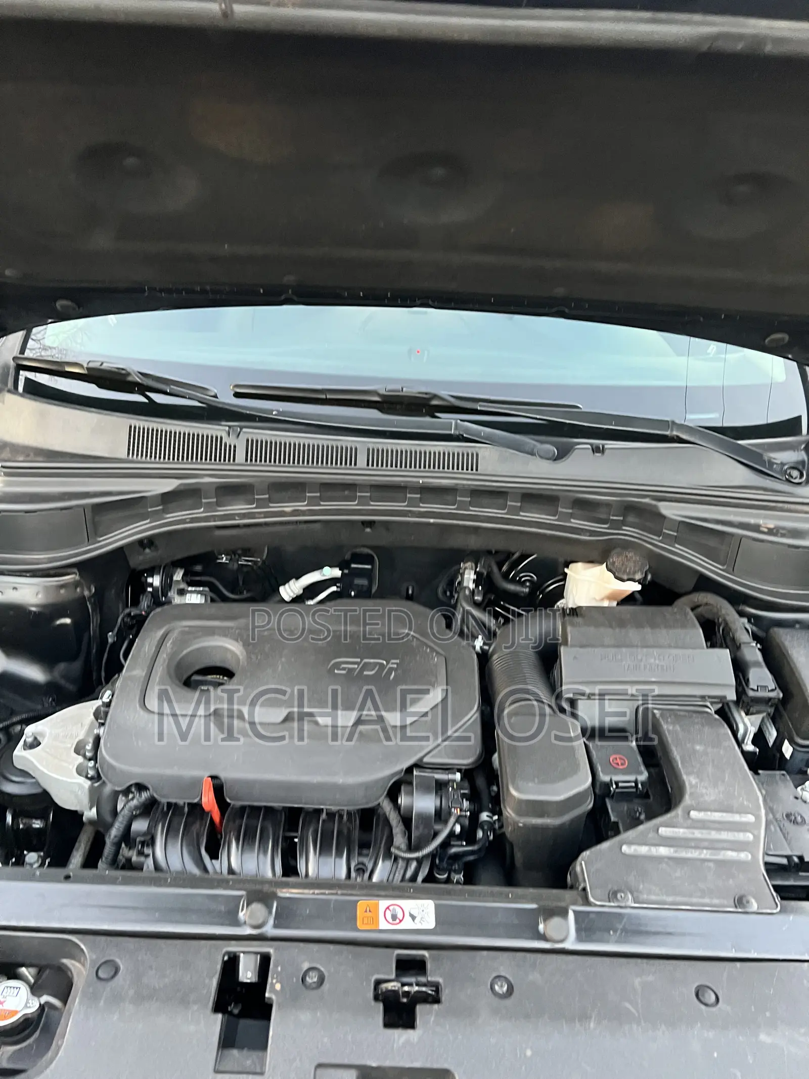 Hyundai Santa Fe SE AWD 2016 Black