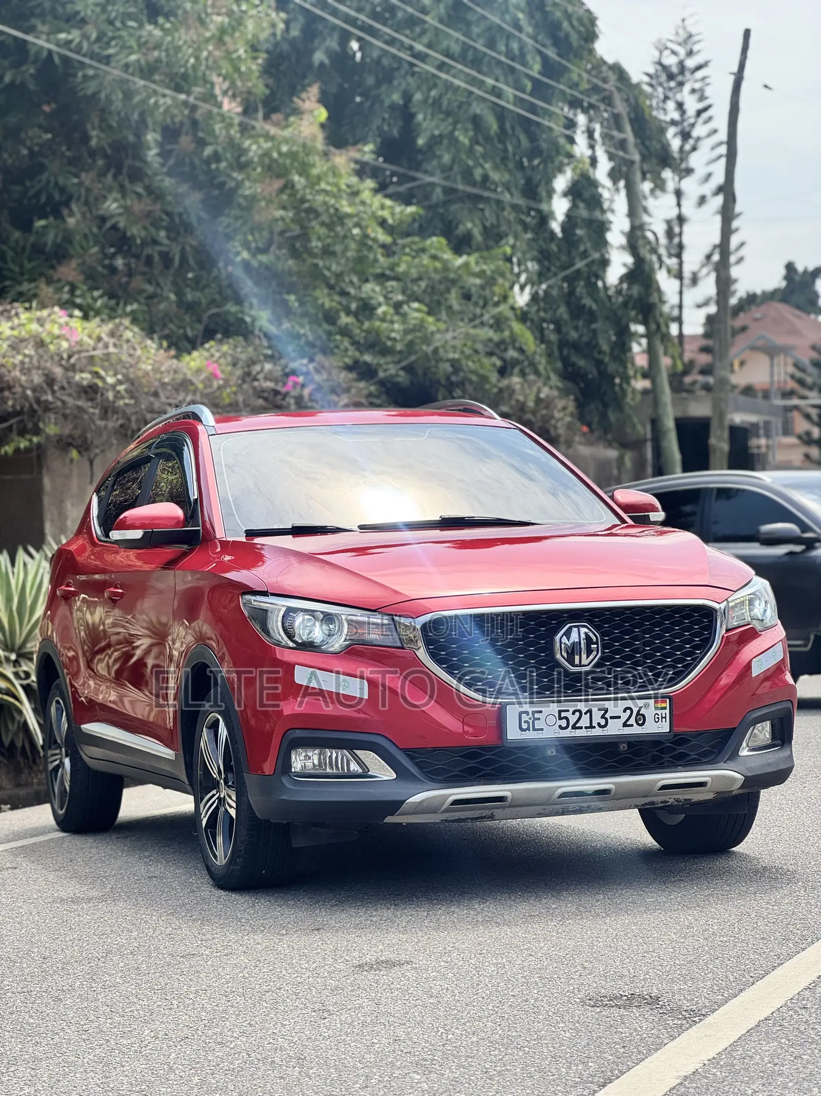 MG ZS 2017 Red