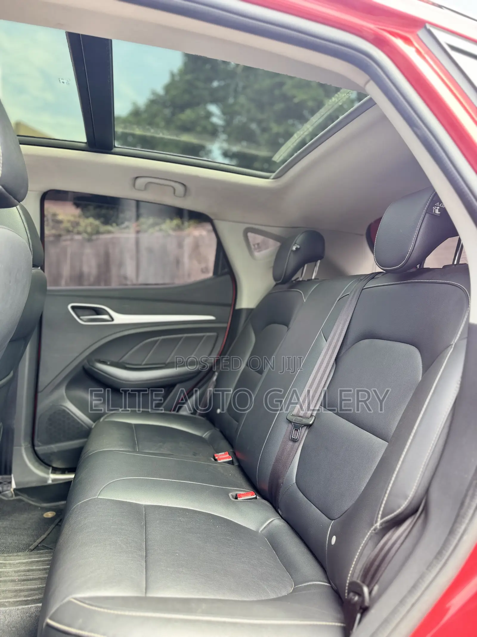 MG ZS 2017 Red