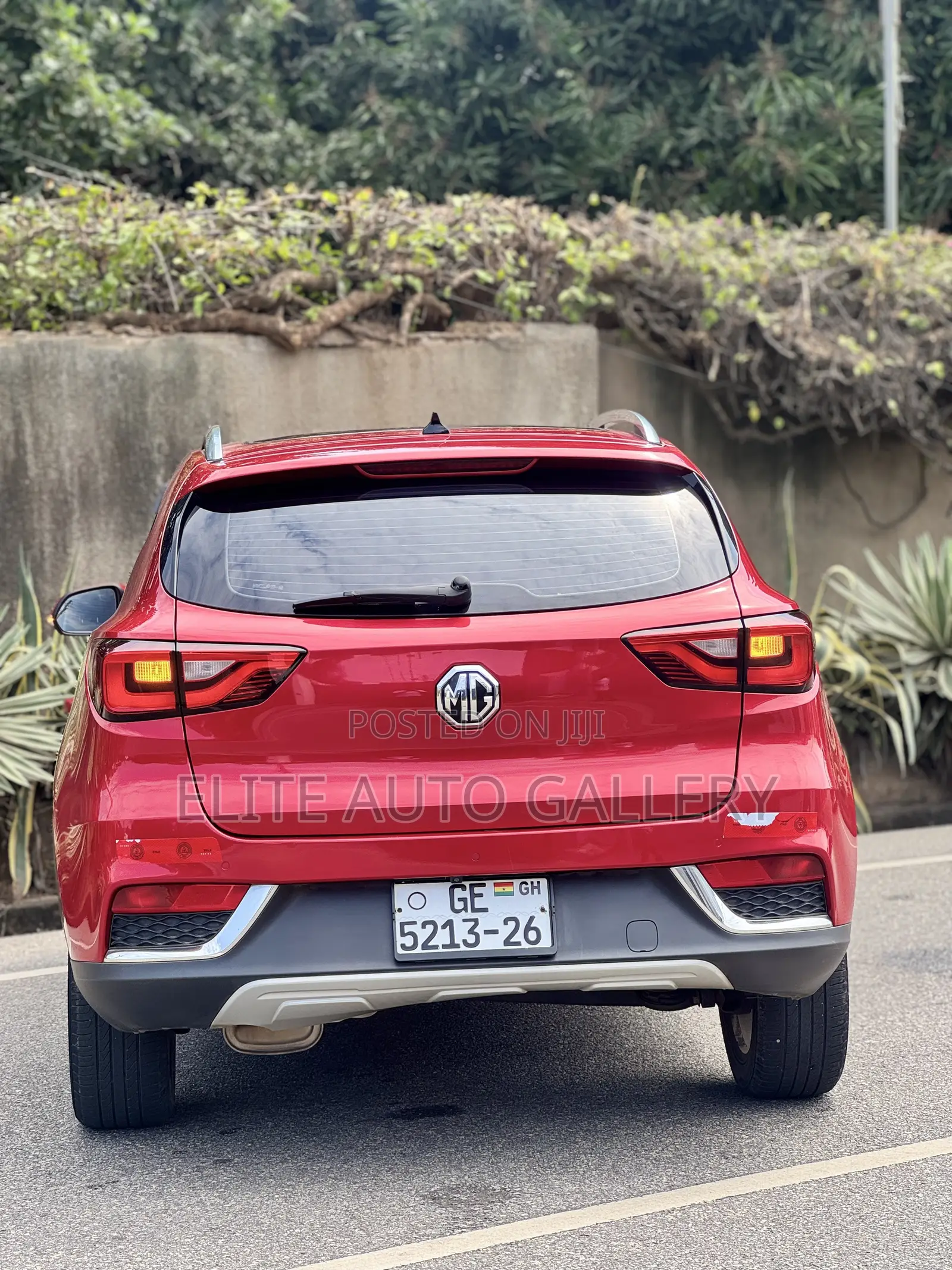 MG ZS 2017 Red