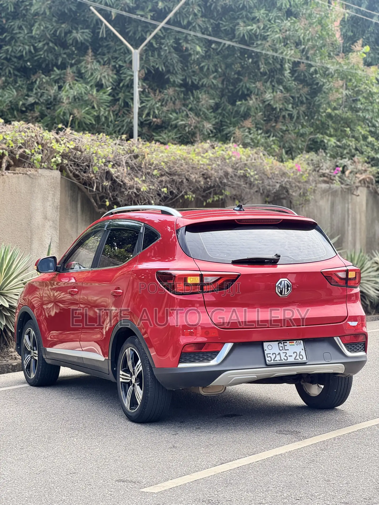 MG ZS 2017 Red