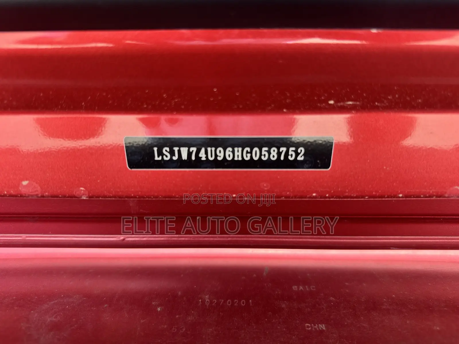 MG ZS 2017 Red