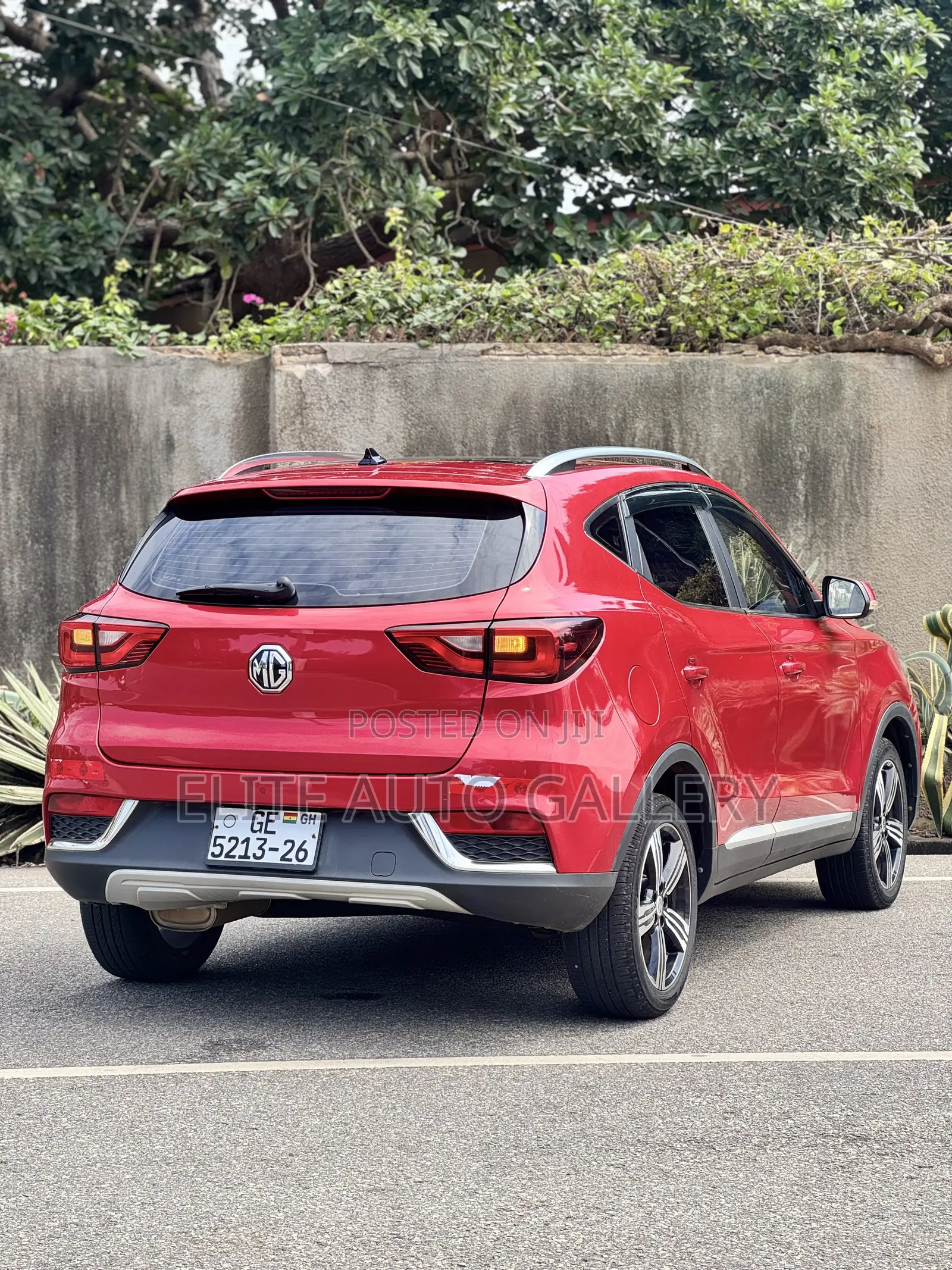 MG ZS 2017 Red