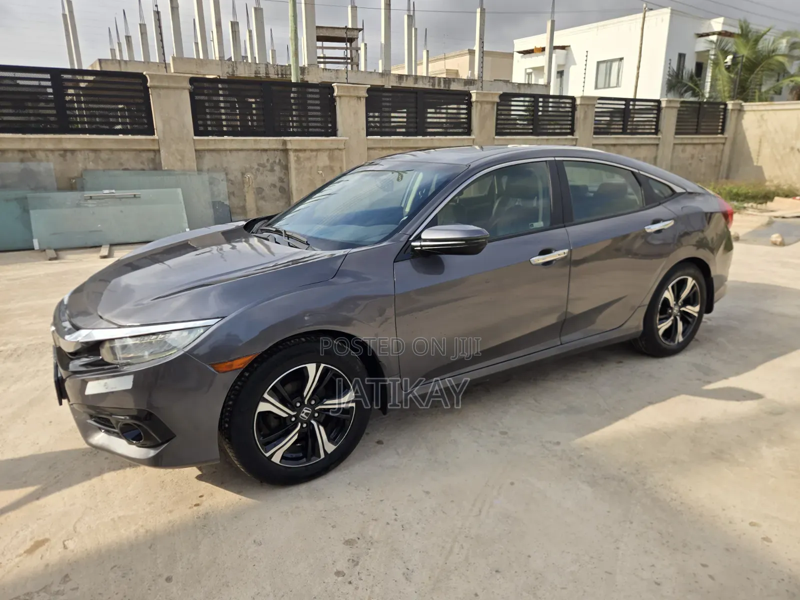 Honda Civic Touring Coupe 2018 Gray