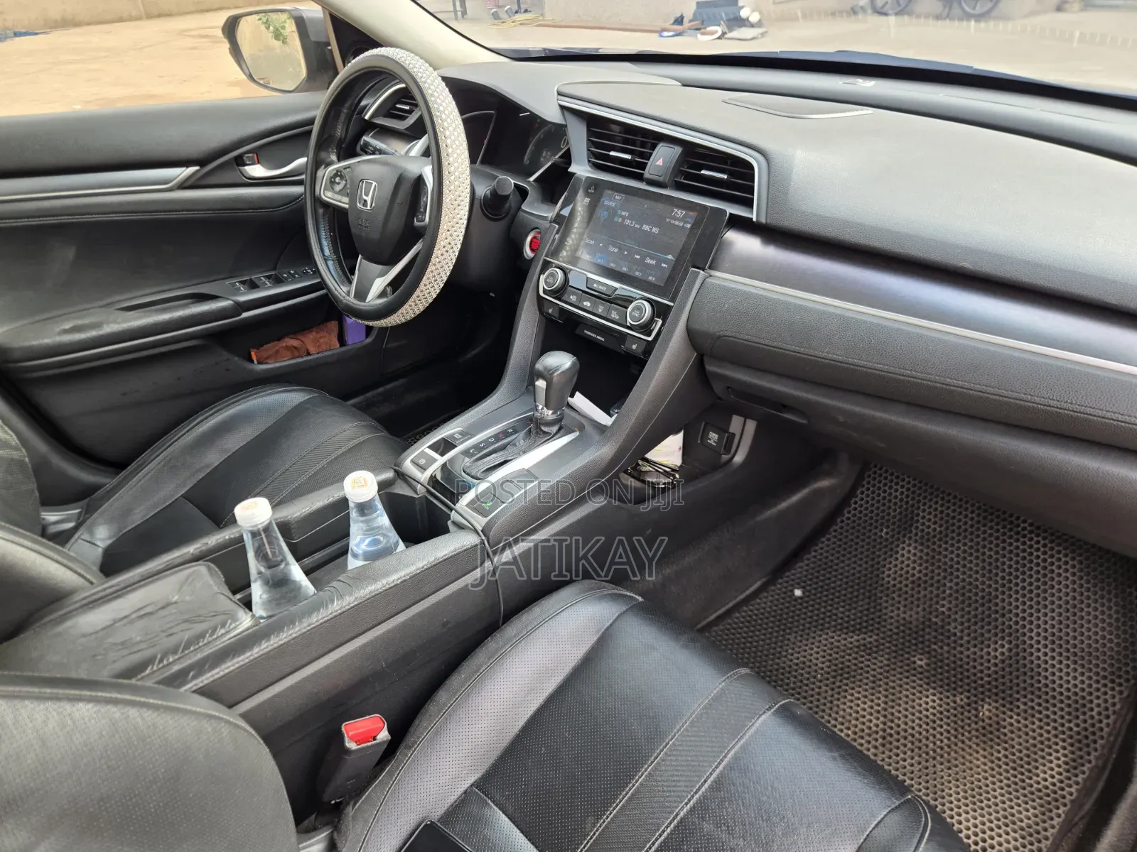 Honda Civic Touring Coupe 2018 Gray
