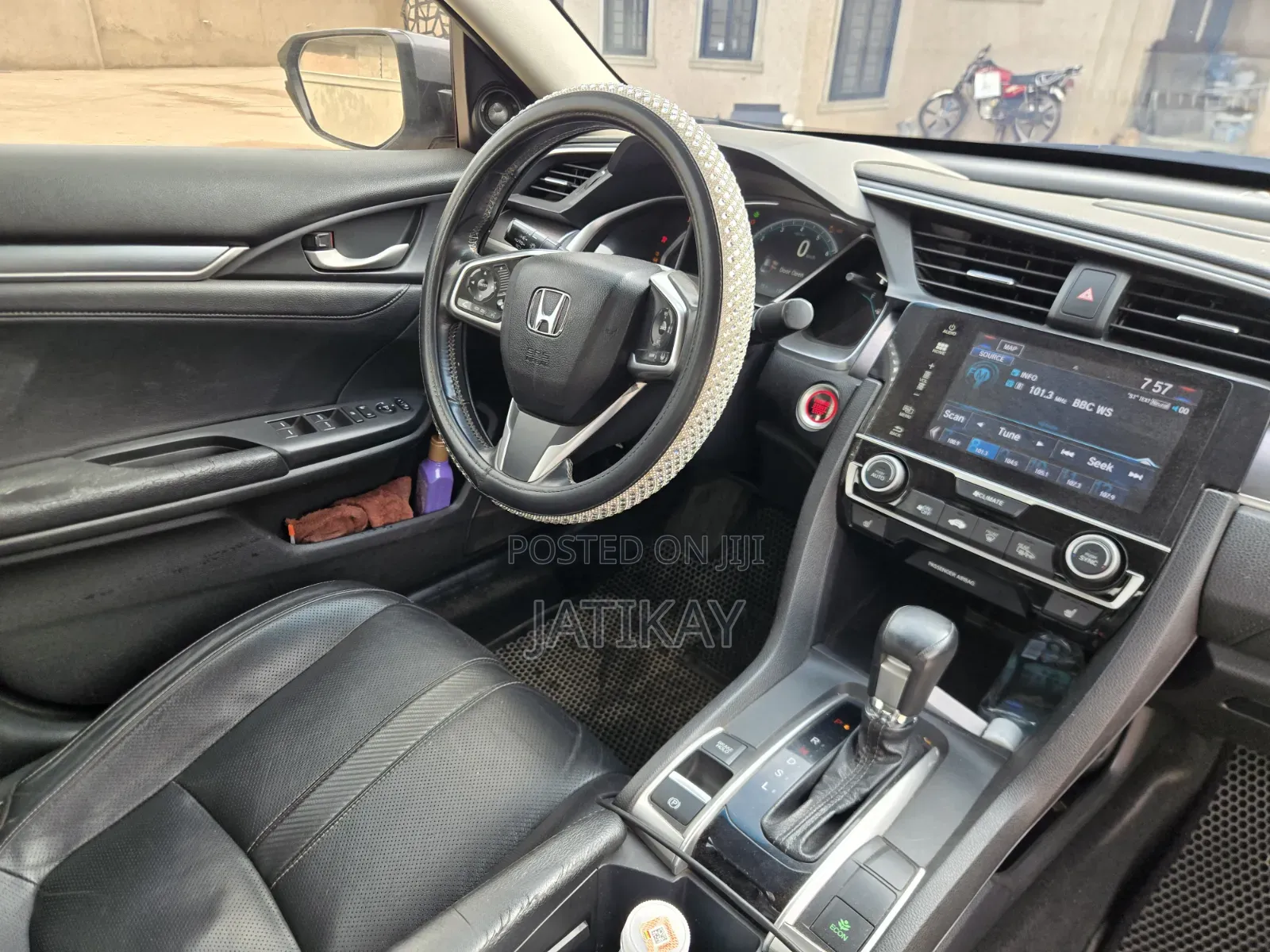 Honda Civic Touring Coupe 2018 Gray