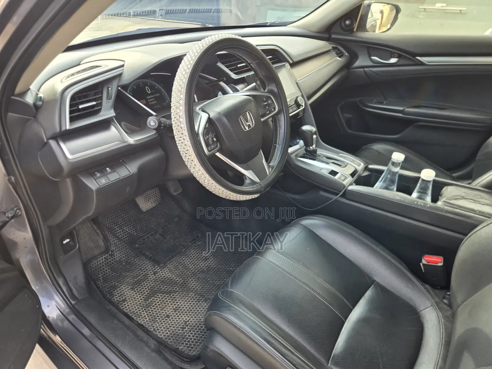 Honda Civic Touring Coupe 2018 Gray