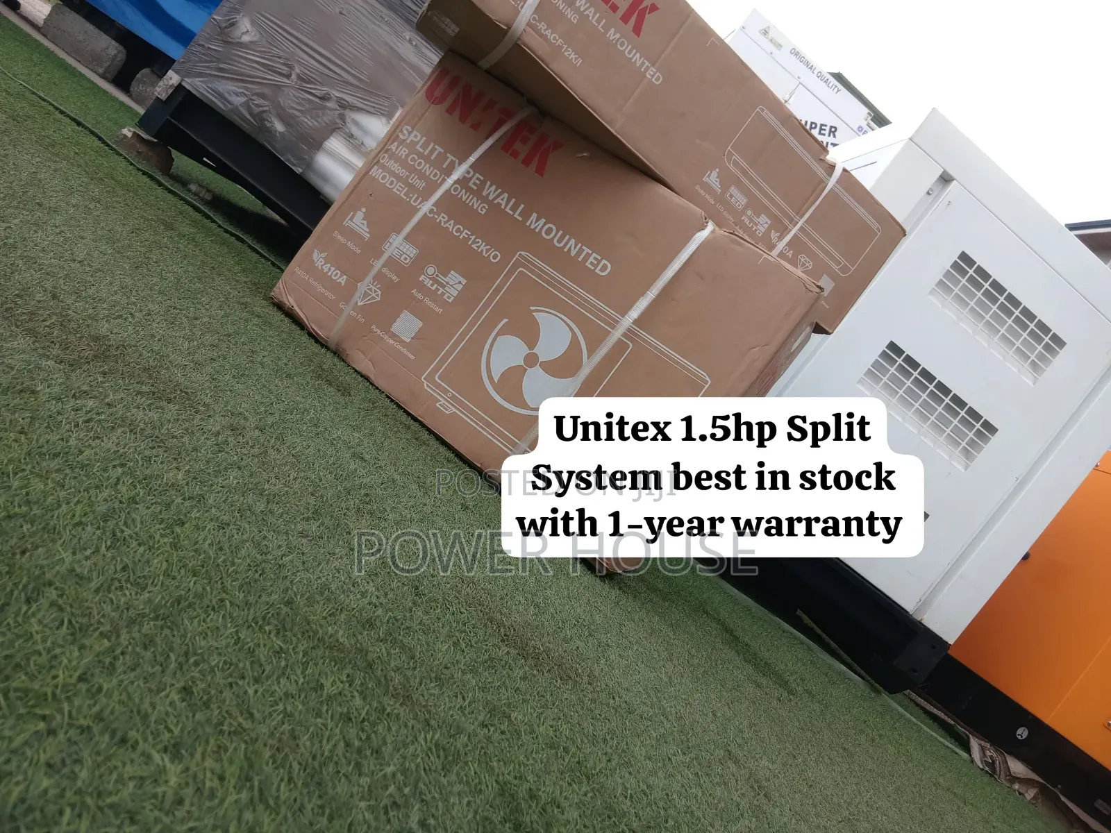 UNITEK Wall Mounted AC – Powerful Cooling, Modern Design Reliable