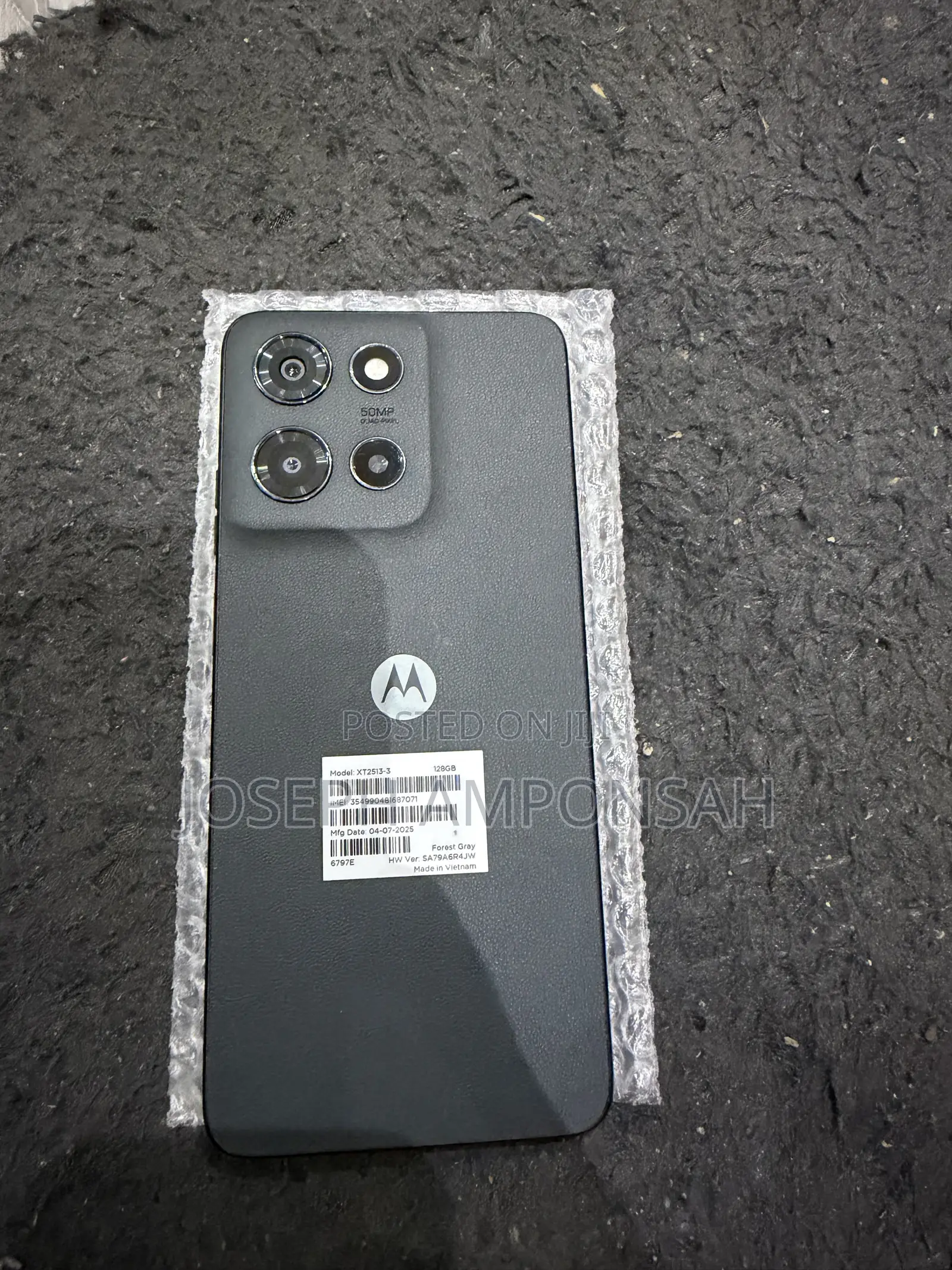 New Motorola Moto G Power (2025) 128 GB Gray