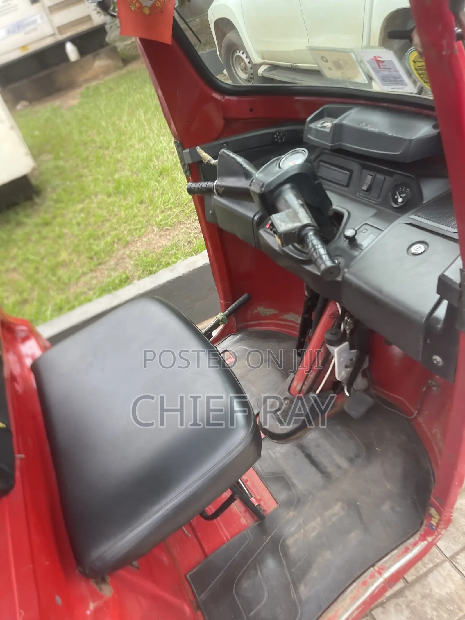 TVS King Deluxe Plus iTouch Start 2024 Red