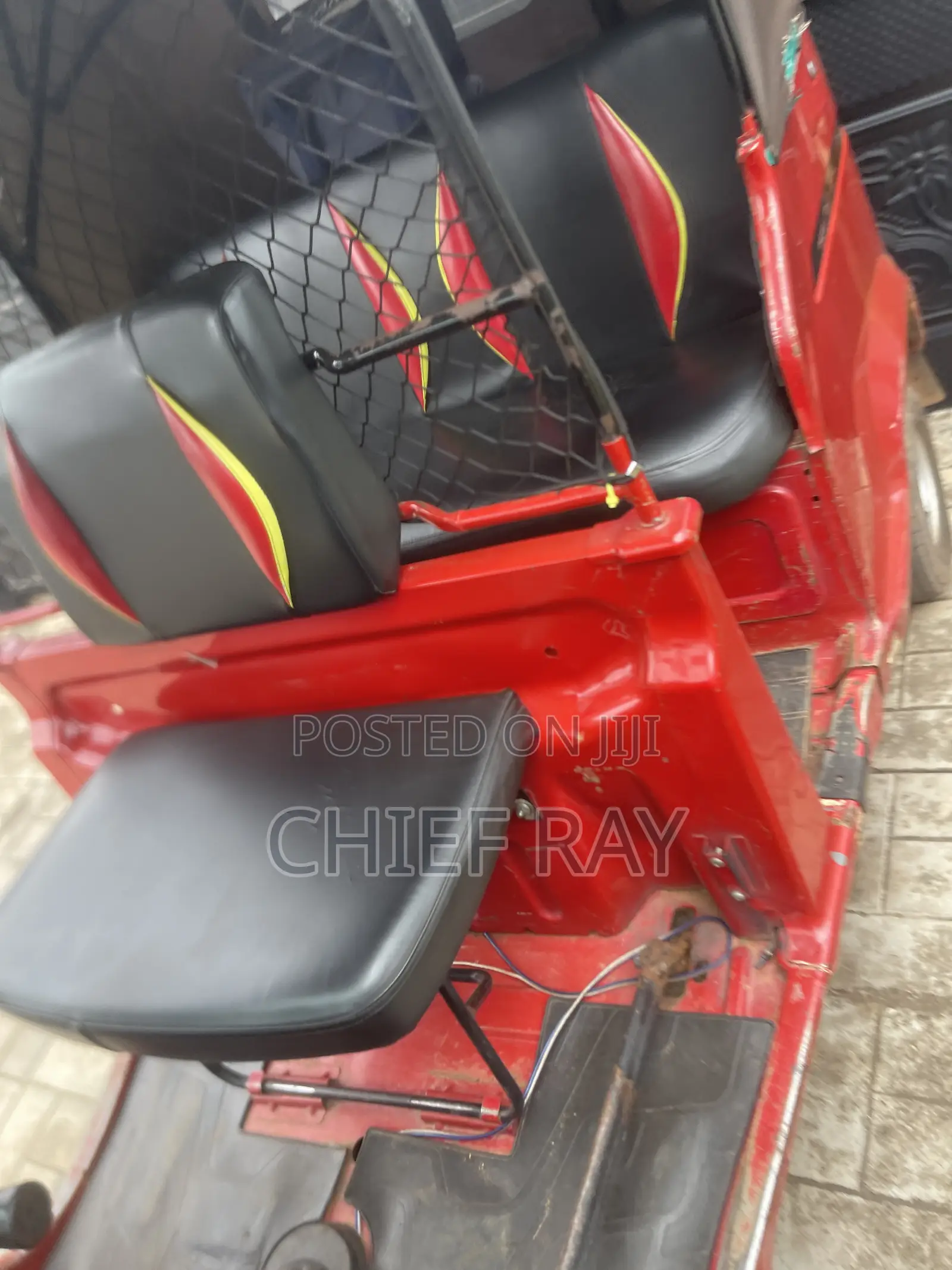 TVS King Deluxe Plus iTouch Start 2024 Red