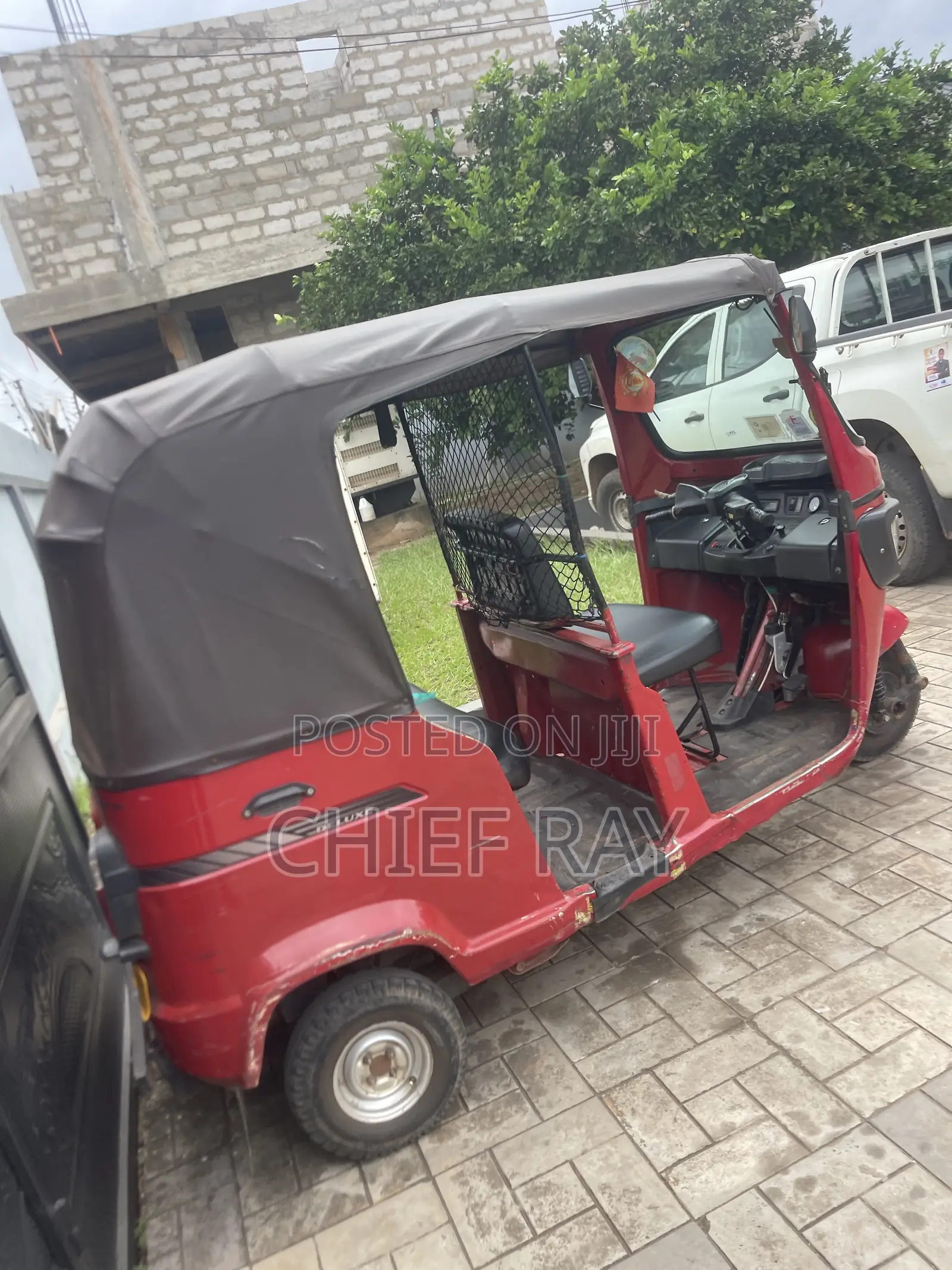 TVS King Deluxe Plus iTouch Start 2024 Red