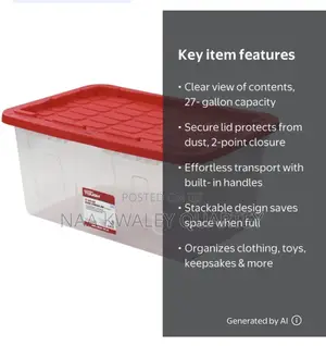 27gl Storage Container USA 