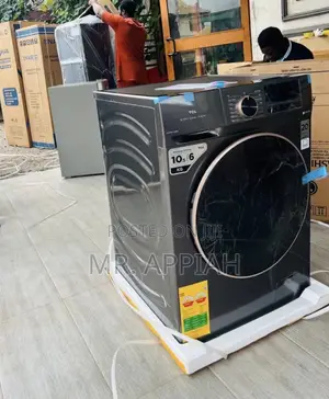 Extremely Quality TCL 10.5kg Full Automatic Washing Machine(Gray) 