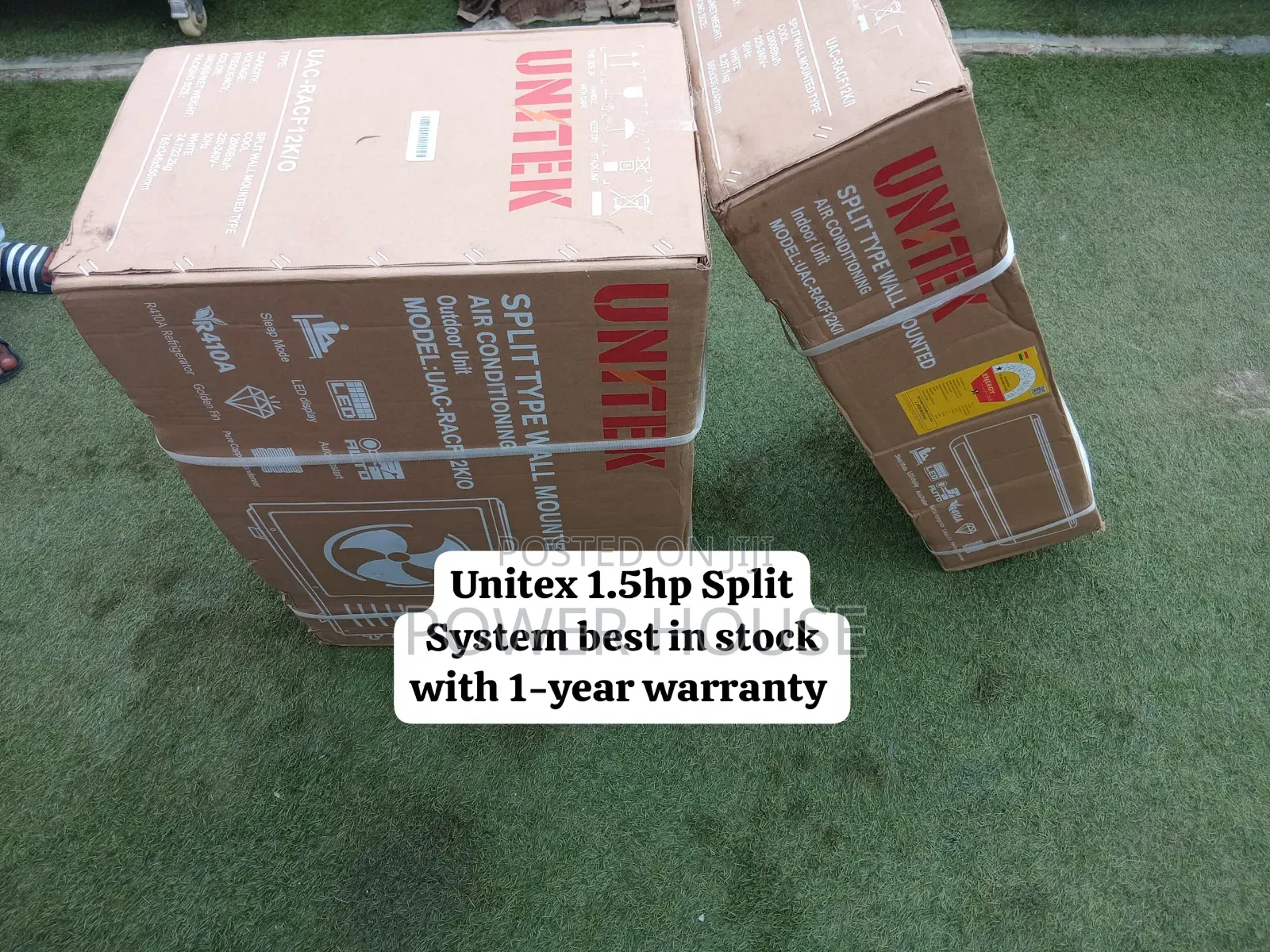 UNITEK Split Type AC – Durable, Efficient Fast Cooling Performance