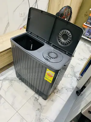 Lovely New Nasco 11KG TwinTub Wm Semi-Auto Topload Laundry Appliance