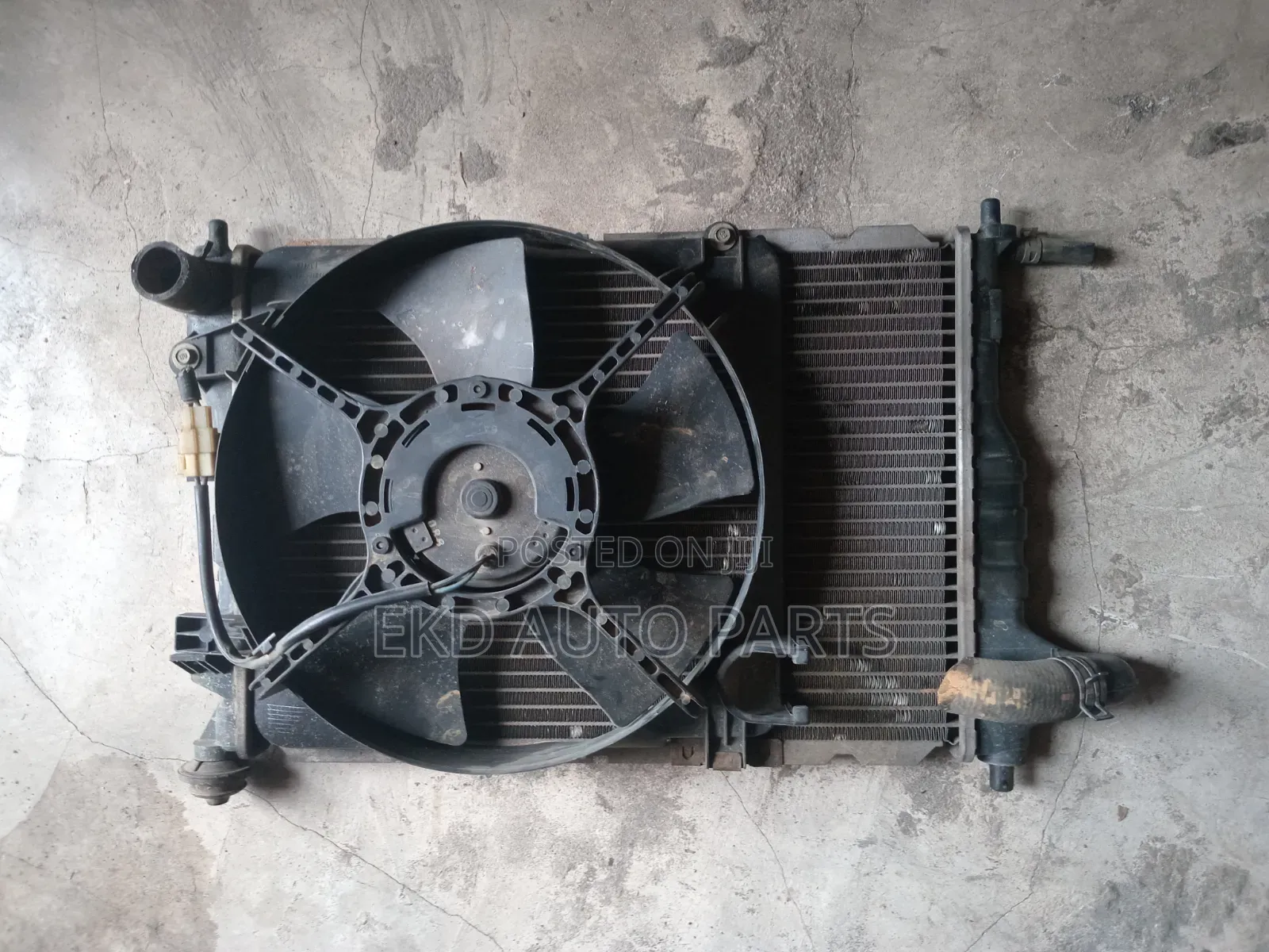 Matiz 3 Radiator With Fan