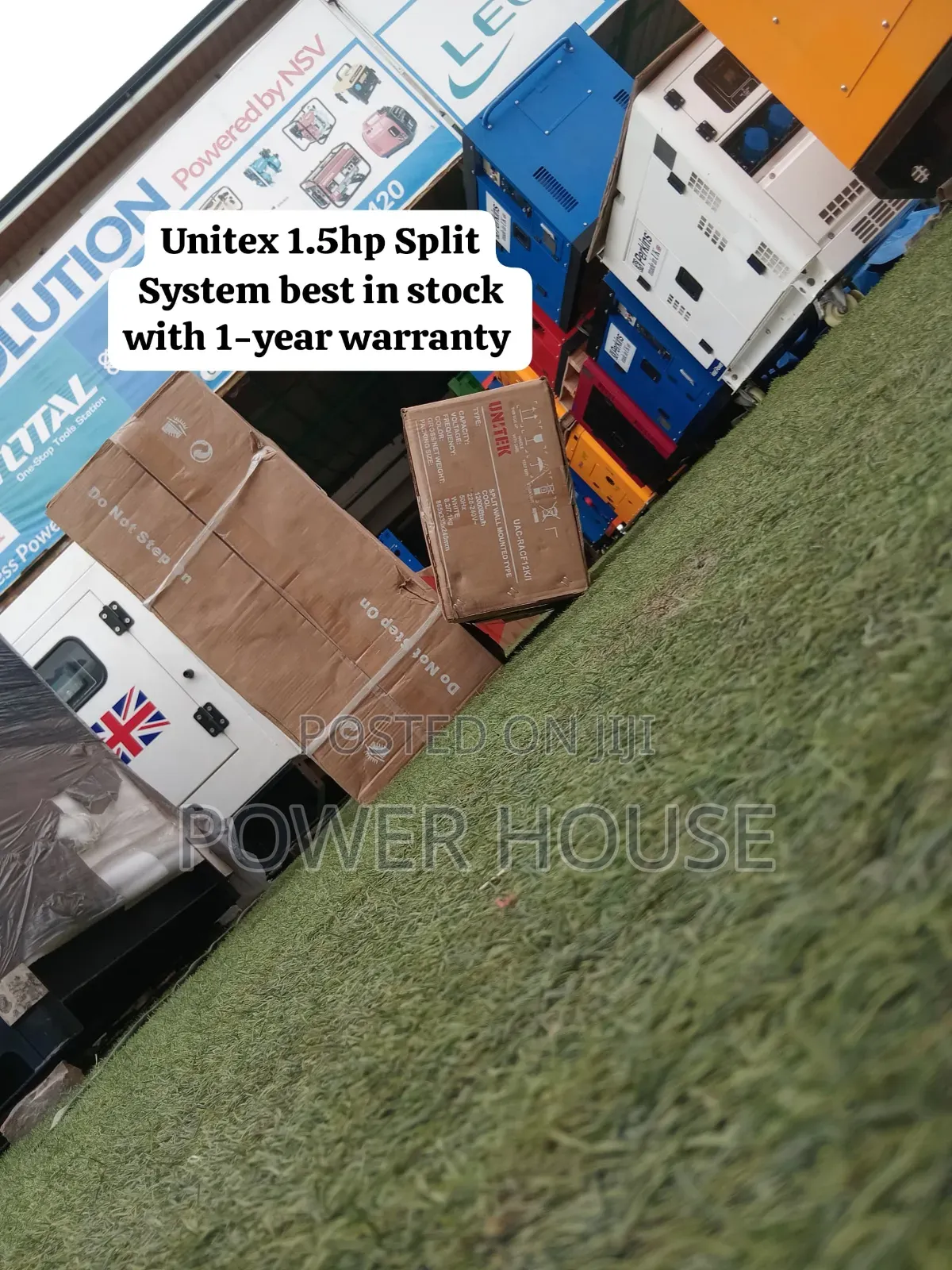 UNITEK Split Air Conditioner – Strong Airflow Excellent Cooling