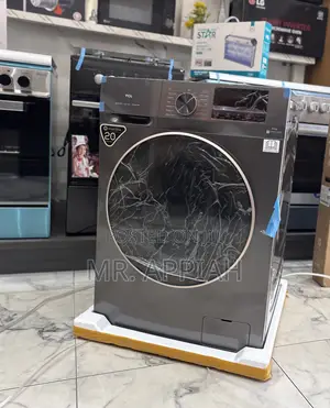 Lovely Design TCL 10.5kg Front Load Electric Washing Machine(Sliver) 