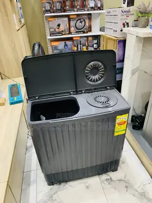 Ultra Sleek Nasco 11KG TwinTub Wm Semi-Auto Topload Laundry Appliance