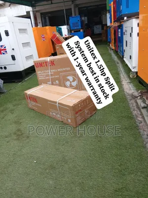 UNITEK Split AC High Performance Cooling System Quality Construction