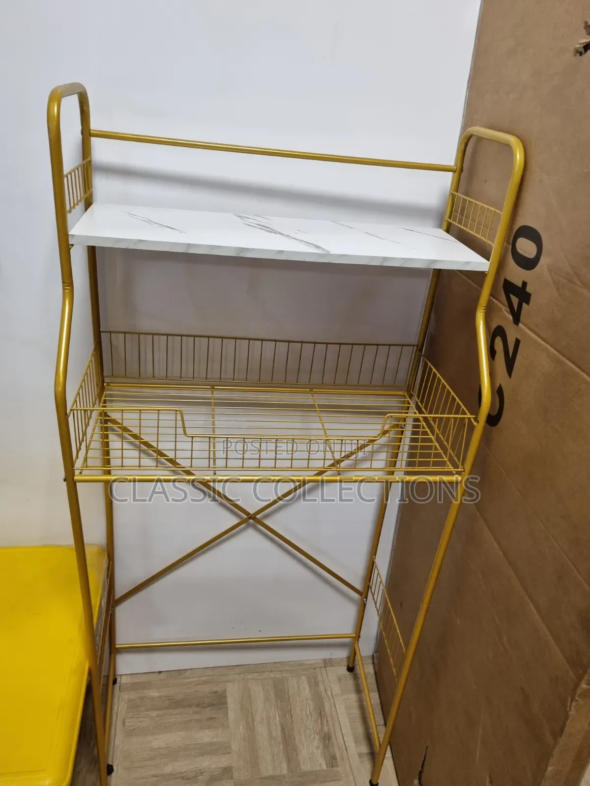 3-Tier Multi-Purpose Utility Storage Rack Kitchen Organizer