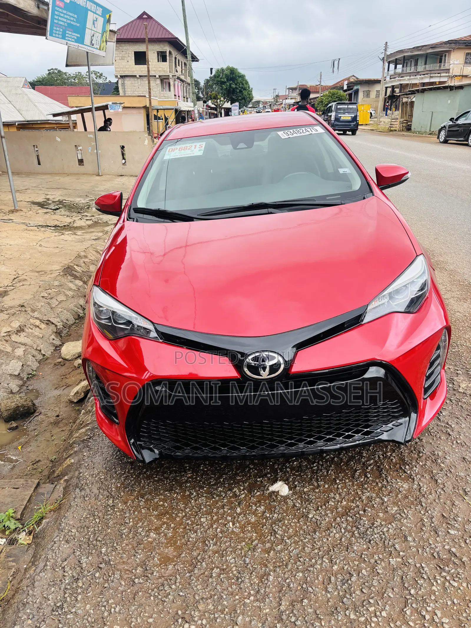 Toyota Corolla SE (1.8L 4cyl 2A) 2018 Red