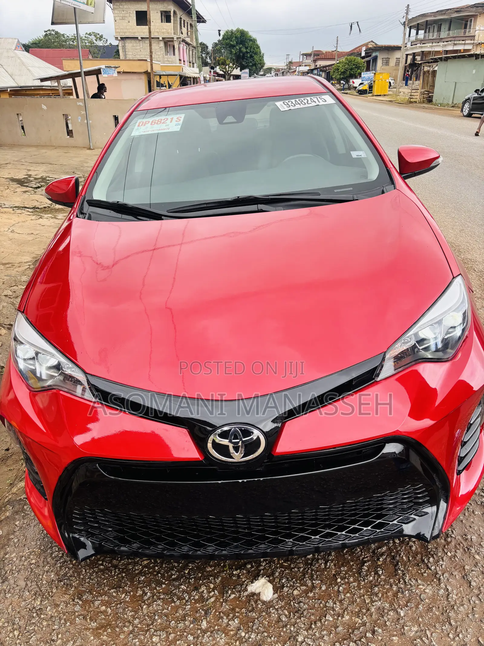 Toyota Corolla SE (1.8L 4cyl 2A) 2018 Red