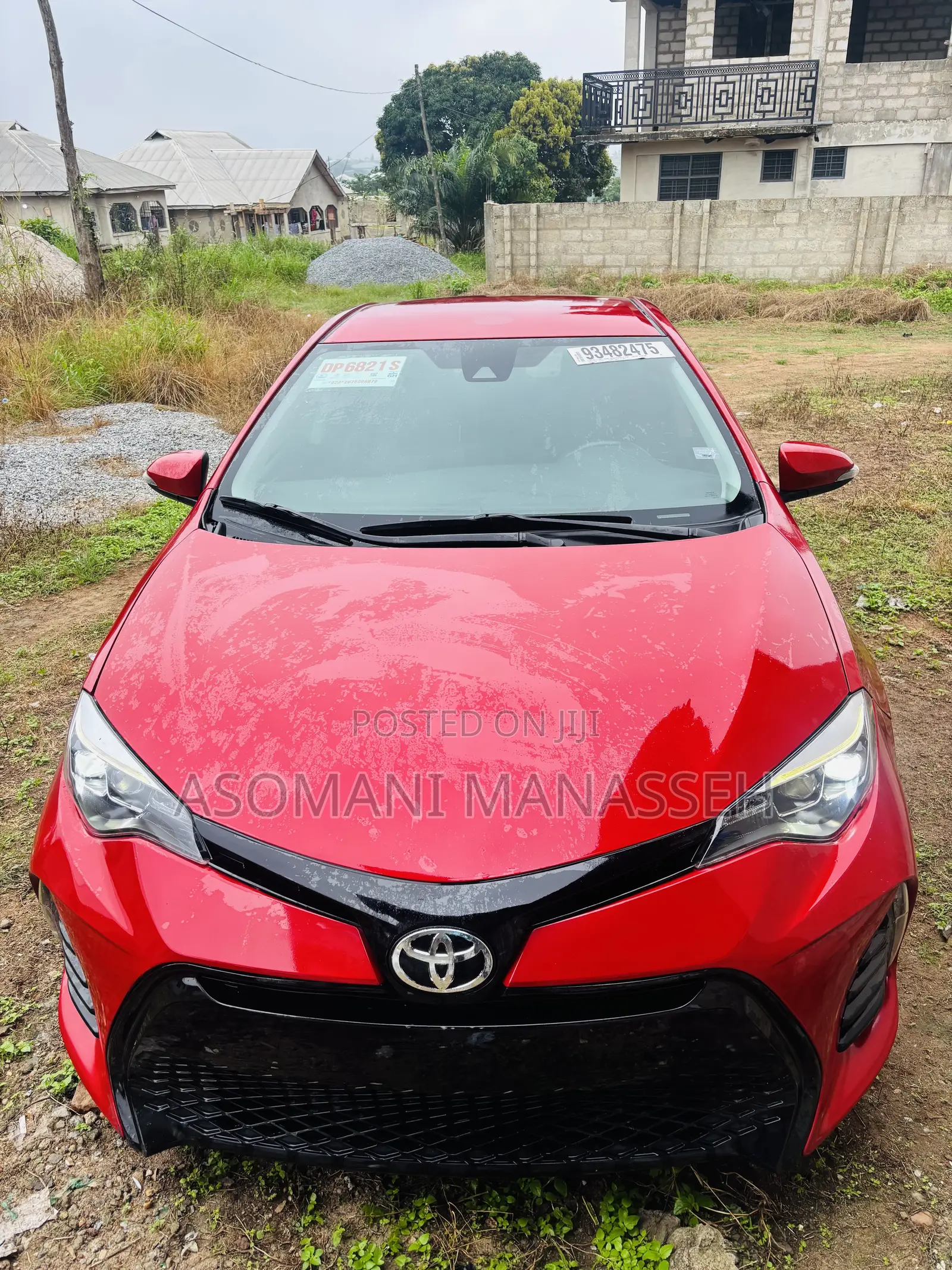 Toyota Corolla SE (1.8L 4cyl 2A) 2018 Red