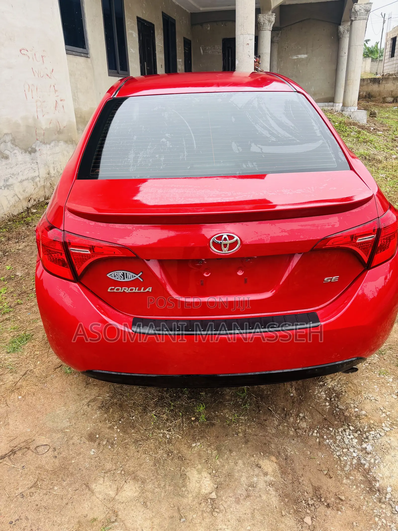 Toyota Corolla SE (1.8L 4cyl 2A) 2018 Red