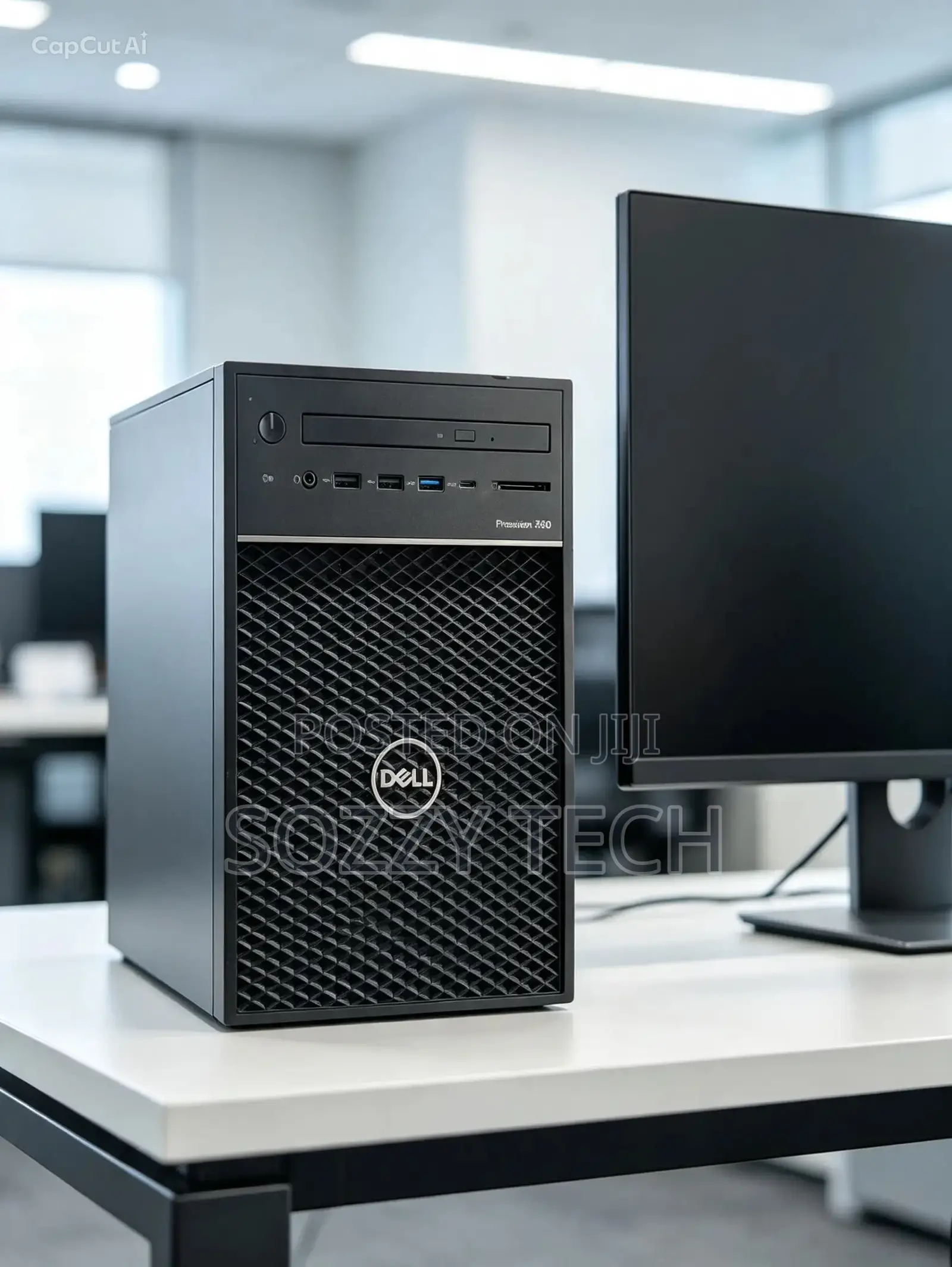 Desktop Computer Dell Precision 3000 16GB Intel Xeon HDD+SSD 1T