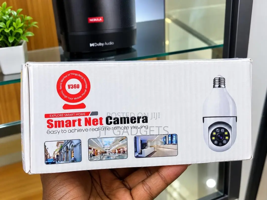 V380 Smart Net Bulb Security Camera | Fits E27 Holder