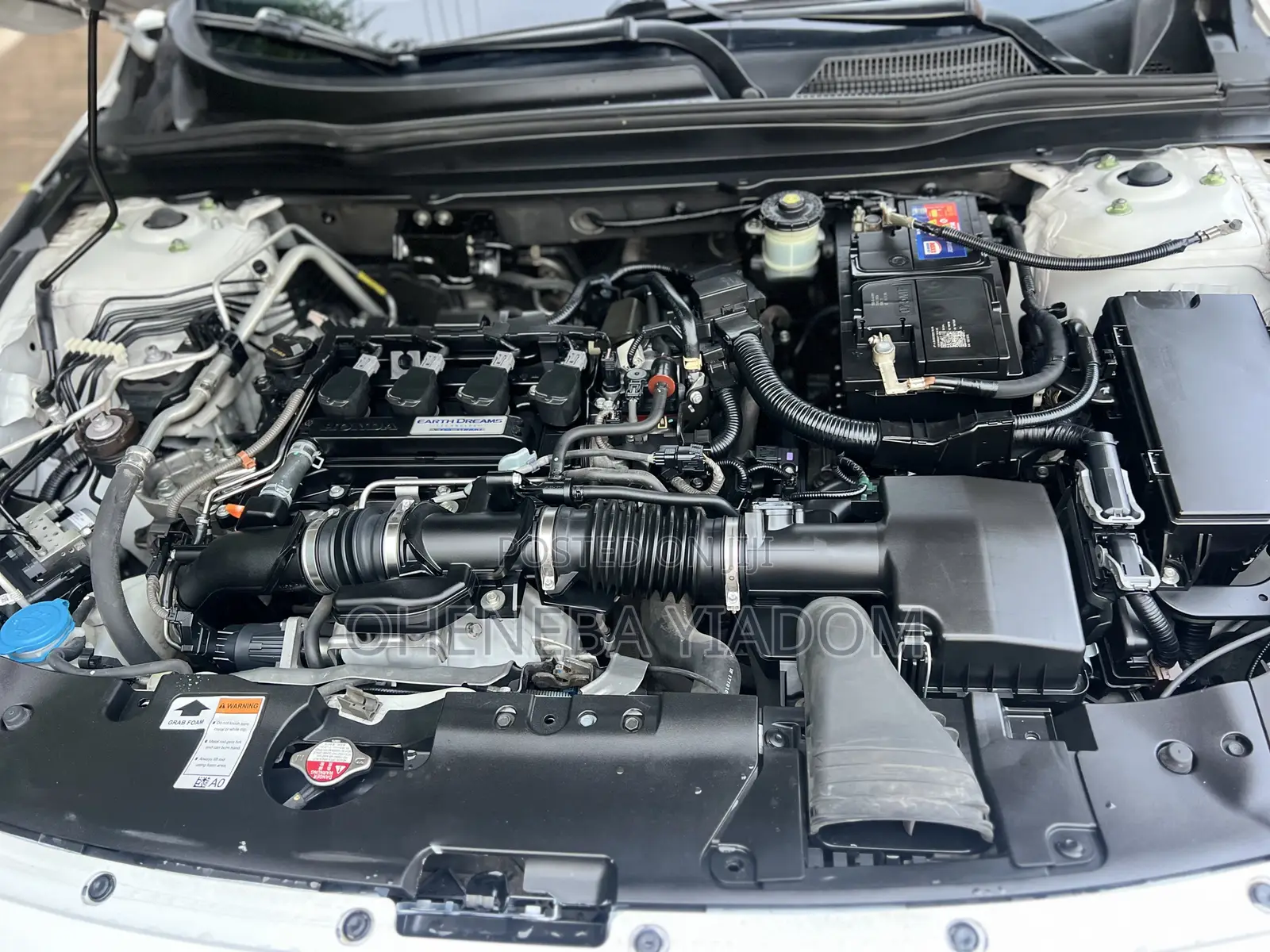 Honda Accord Touring 2018 White